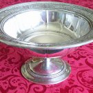 International Wedgwood Sterling Silver 11" Centerpiece Pedestal Bowl