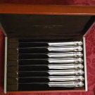 Spring Glory Sterling Silver Steak Knife Set by International Silver