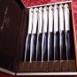 Spring Glory Sterling Silver Steak Knife Set by International Silver