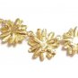 10K Gold 17" Daisy Necklace