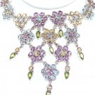 Amethyst, Topaz, Citrine, Peridot Sterling Silver Necklace