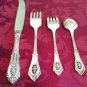 Wallace Rose Point True Dinner-Size Sterling Silver Place Setting
