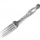 Whiting Heraldic Sterling Silver 7" Place Fork