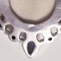 Carved Man in the Moon Gemstone Sterling Silver Pendant