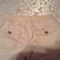 Girls Size 10 Justice capri pants uniform cargo khaki