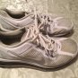 Mens Size 8.5 Nike AIRMAX shoes Fitsole 2 basketball white gray athletic sports