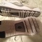 Mens Size 8.5 Nike AIRMAX shoes Fitsole 2 basketball white gray athletic sports