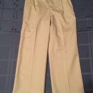 Boys Size 8 Chaps pants khaki uniform pleated pants