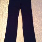 Justice pants Girls Size 8 Regular blue uniform pants