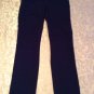 Justice pants Girls Size 8 Regular blue uniform pants