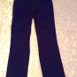 Justice pants Girls Size 8 Regular blue uniform pants