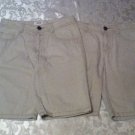 Lot of 2 Circo shorts uniform khaki Girls Size 10/12