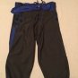 Boys Youth Size medium A3 football pants dark gray&blue practice athletic sports