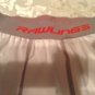 Rawlings football compression shorts padded youth small boys sports white gray