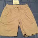 Boys Size 5 Izod shorts uniform khaki pleated front