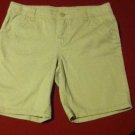 Girls Size 12 1/2 Justice uniform shorts long uniform khaki