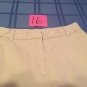 Girls-Size 16 Slim -Izod-khaki shorts/uniform-flat front