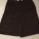 Mens Dickies shorts Size 36 black flat front uniform shorts
