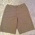 Cherokee shorts uniform Boys Size 6 khaki flat front