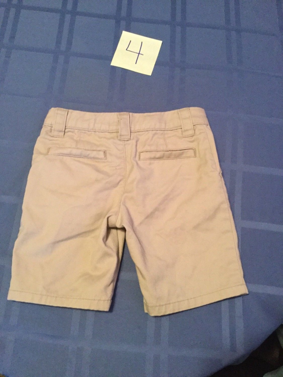 GirlsSize 4Cherokee shorts/uniformkhakiflat front