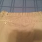 Boys Size 20 Authentic School Uniform shorts long khaki uniform flat front