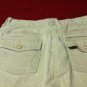 Girls Size 12 Slim Izod capri pants khaki shorts uniform