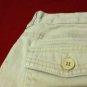 Girls Size 12 Slim Izod capri pants khaki shorts uniform