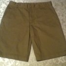 Austin uniform shorts Size 20 Boys khaki flat front long shorts
