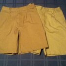 Austin uniform shorts khaki Boys Size 14 Lot of 2