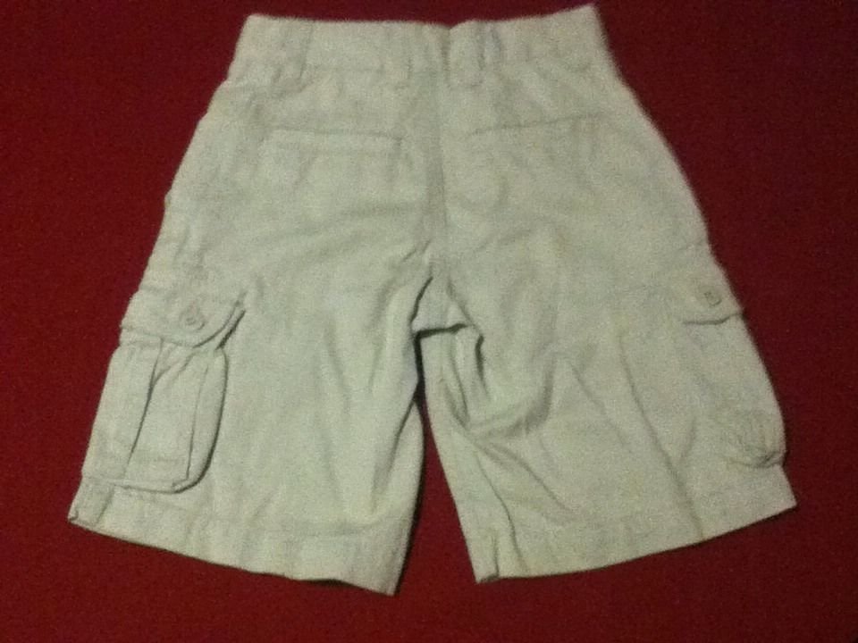 Boys Lot of 2 Size 6 Carter's and Faded Glory shorts khaki cargo uniform