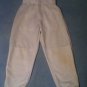 Boys/Girls-Youth-Small-Alleson-Baseball/Softball/T-ball white with black pipping