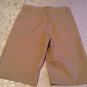 Old Navy shorts uniform Boys Size 12 khaki flat front