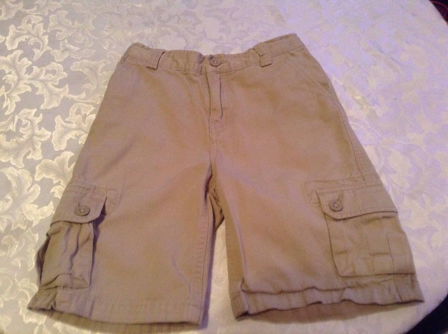 Polo by Ralph Lauren shorts Size 7 boys cargo khaki uniform