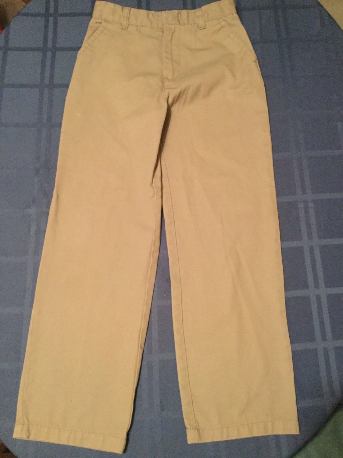 Boys Size 5 Austin Clothing Co. pants khaki uniform  flat front
