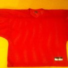 Force football jersey top Mens Teens medium shirt red practice sports athletics