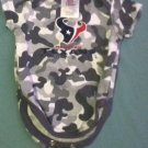 Boys Size 0/3 months NFL Team Apparel Houston Texans football one piece outfit