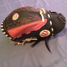 Youth Wilson glove softball leather pink black A0442   11 inches Fits right hand