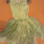 Tinkerbell Costume Disney Fairies dress Halloween Size XS 3T - 4T girls green