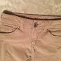 Justice jeans Girls Size 12S   khaki corduroy jeans
