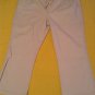 Justice capri pants Girls Size 18.5  khaki uniform