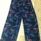NFL Team Apparel Size 12/14 L Houston Texans football pajamas sleepwear youth