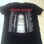 Selena Gomez shirt concert tour Gilden Size small black t-shirt graphics Mens