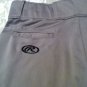 Rawlings Mark Of A Pro-baseball pants Men large gray sport straight leg premium