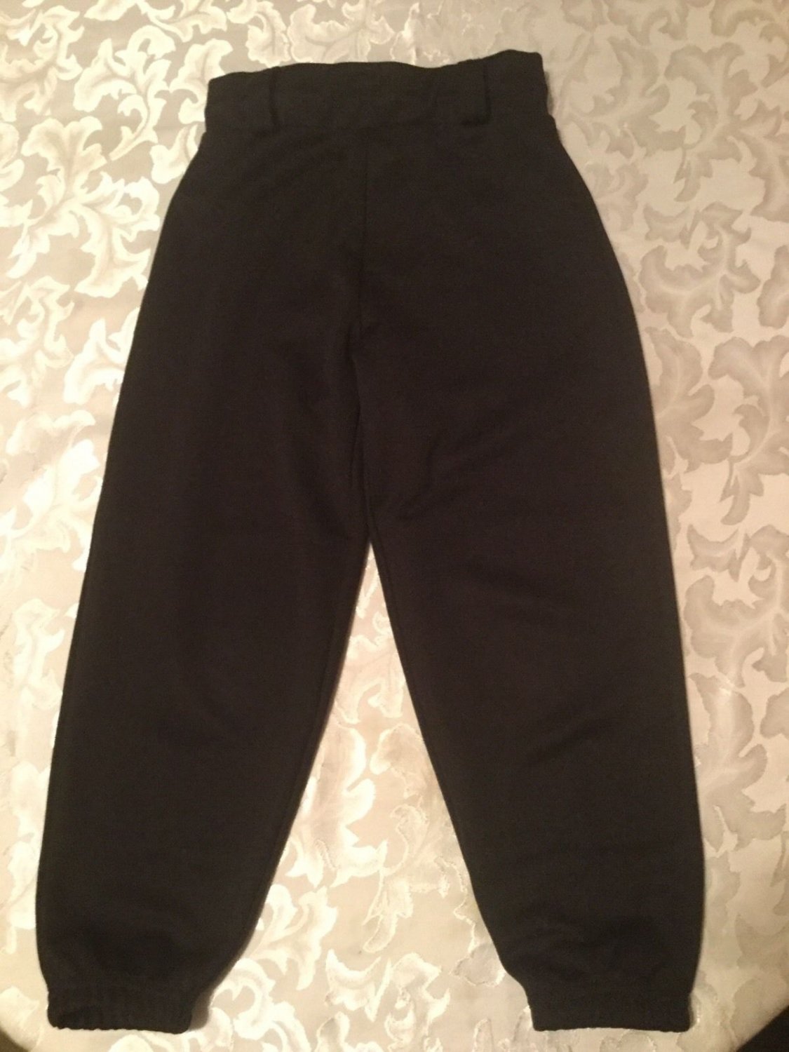 Easton baseball softball T-ball pants Youth XXSmall Girls Boys black sports