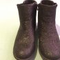 Girls Size 5 PS Aeropostale boots black glittered ankle boots rodeo western