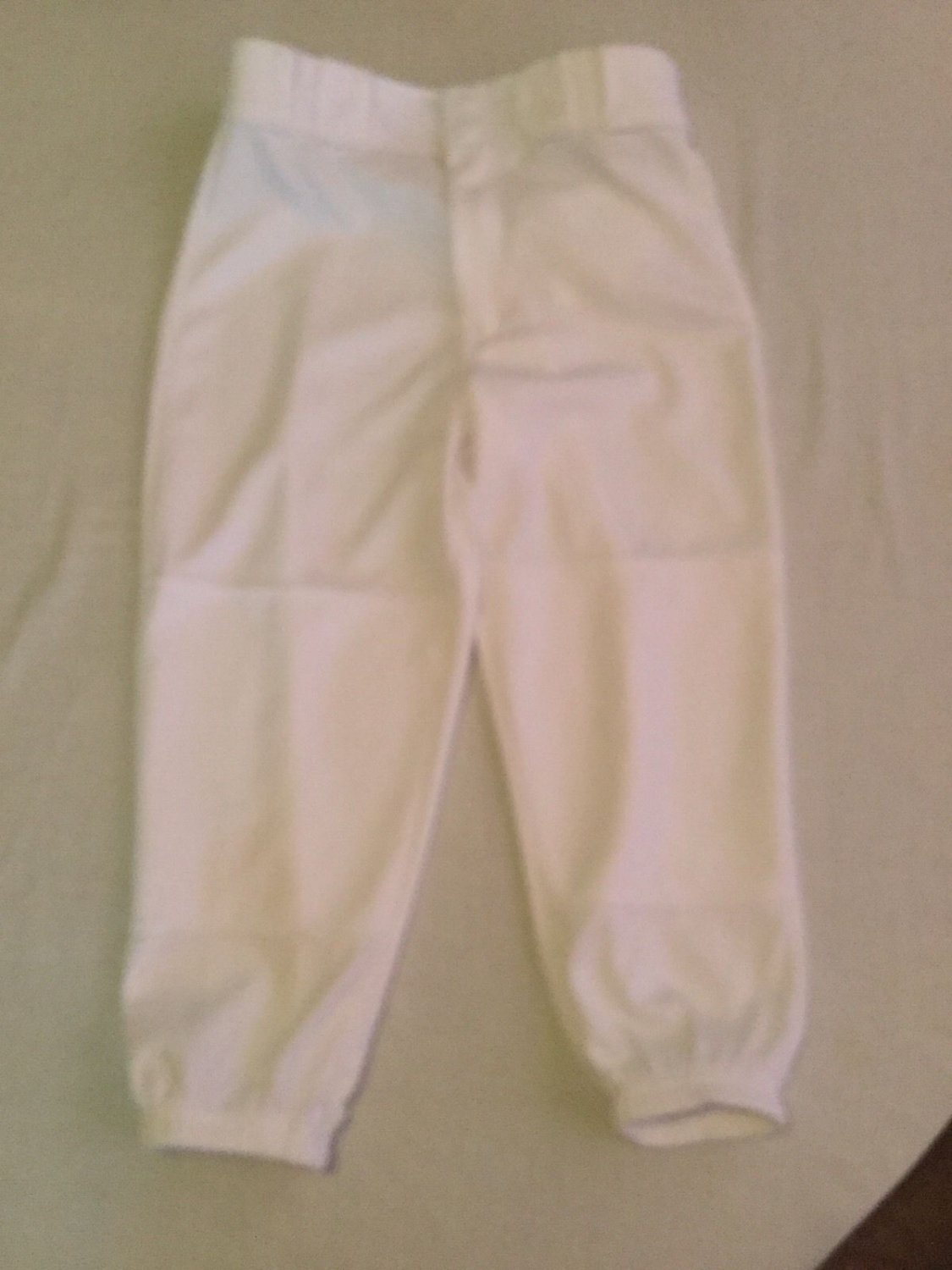 New Rawlings Baseball Softball Boys Girls Youth large white sports pants