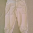 New Rawlings Baseball Softball Boys Girls Youth large white sports pants