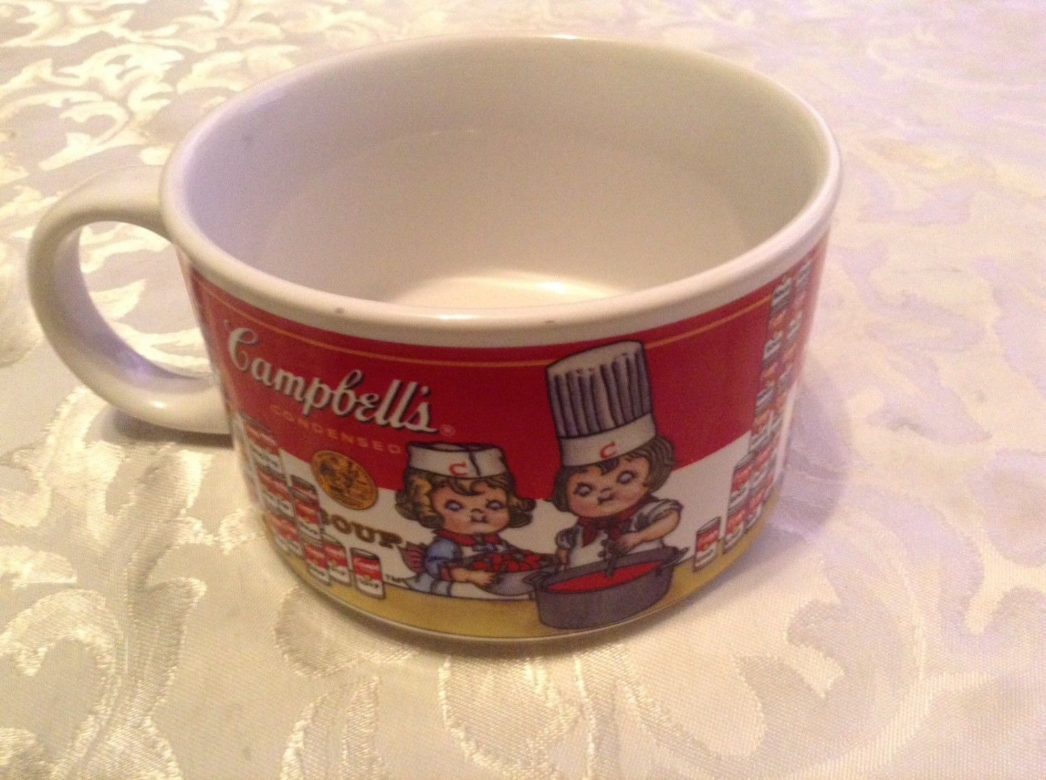 Vintage Campbells Condensed Soup cup Westwood mug 1997