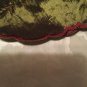 Girls Size 2T Crayon Kids dress burgundy & green long floral Holiday