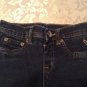 Girls 2 piece lot Justice blouse & jeans set Size 10 western floral outfit blue